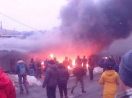 В центре Одессы горит знаменитый «Привоз» (фото)
