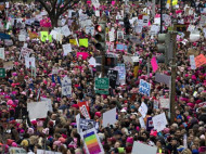 Сотни тысяч человек приняли участие по всему миру в акциях протеста против избрания Трампа президентом США (фото)
