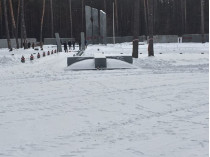Вандалы осквернили мемориалы в Быковне (фото)