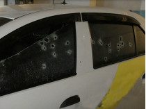 В Днепре обстреляли автомобиль охранной фирмы: один человек погиб, двое ранены (фото)