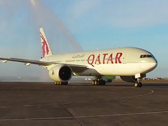 Боинг-777 авиакомпании Qatar Airways