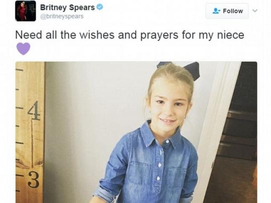 8-летняя племянница Бритни Спирс сама была за рулем перевернувшегося в пруд квадроцикла 