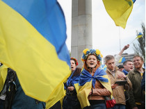 проукраинский митинг в Донецке