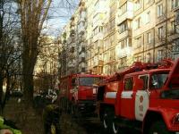 В Киеве на пожаре задохнулся мальчик