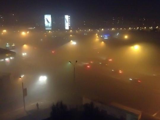 В соцсетях жалуются, что Киев накрыл смог