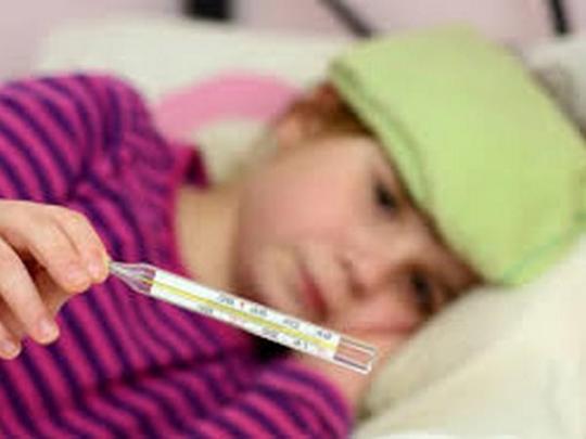 В Киеве зафиксирован рост уровня заболеваемости гриппом среди детей