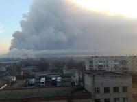 Замглавы Минобороны: «Пожар в Балаклее полностью потушен»