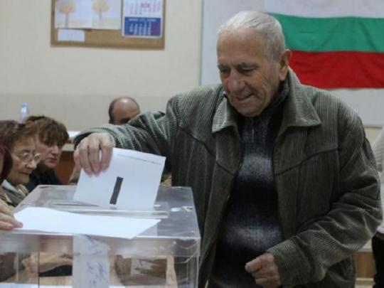 На избирательном участке в Болгарии