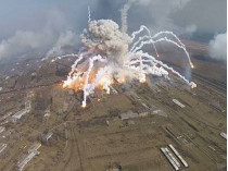 Взрывы на складе боеприпасов в Балаклее