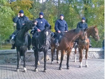 конная полиция в Киеве