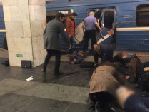 Опубликовано видео первых мгновений после взрыва в петербургском метро