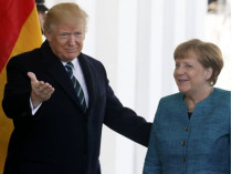 Трамп и Меркель поговорили по телефону про Украину