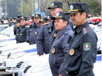 таджикские милиционеры