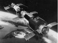 19 апреля 1971 года в Советском Союзе был произведен запуск первой в мире орбитальной станции 