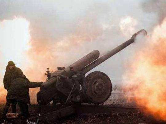 Артиллерия на Донбассе