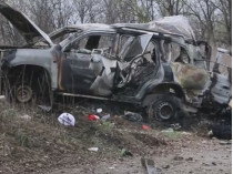 Боевики обнародовали видео с места подрыва автомобиля ОБСЕ на Луганщине