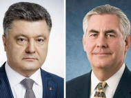 Порошенко обсудил с Тиллерсоном размещение миротворческого контингента ООН на Донбассе
