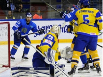 Поражение от Казахстана лишило сборную Украины шансов остаться во втором дивизионе мирового хоккея 