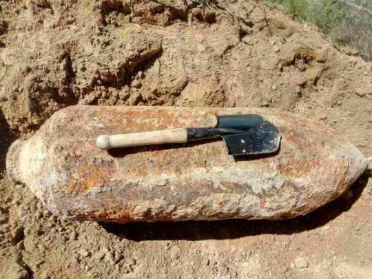 На Одесчине обнаружена 250-килограммовая бомба времен войны (фото)