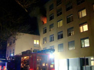 В результате пожара в немецкой больнице погиб один человек, семеро пострадали
