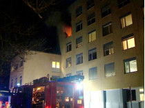 В результате пожара в немецкой больнице погиб один человек, семеро пострадали