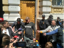 В Одессе активисты требуют отставки руководства главка Нацполиции