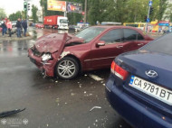 В Одессе автомобиль патрульной полиции попал в ДТП, есть пострадавшие (фото)