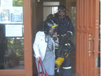 Во время занятий в Одесской академии строительства и архитектуры возник пожар