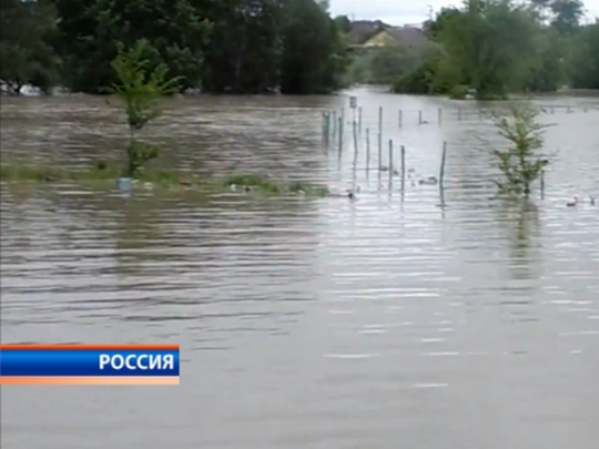 Россия, наводнение 