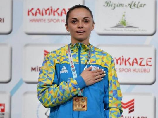 Каратистка Елена Кривая признана лучшей спортсменкой мая в Украине 