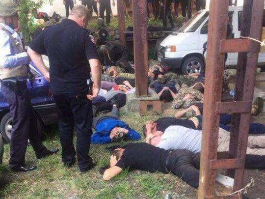 На Виннитчине полиция уложила «мордой в землю» 42 вооруженных рейдеров&nbsp;— Князев (фото)