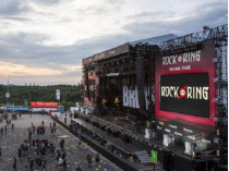 Сцена рок-фестиваля в Германии