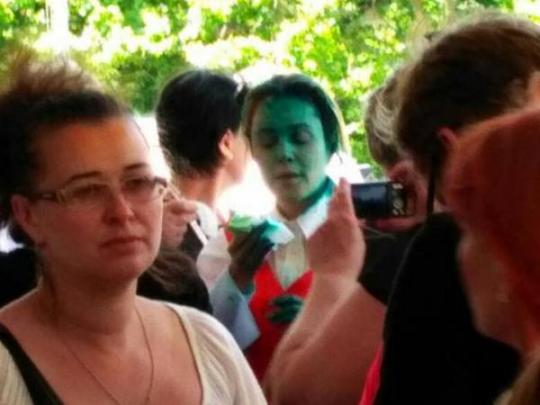 Нардеп Королевская частично потеряла зрение после инцидента с зеленкой
