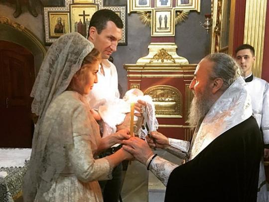 Владимир Кличко стал крестным отцом для дочери Шуфрича&nbsp;— СМИ