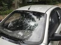 В Мелитополе ночью разбили автомобиль председателя горрайонного суда