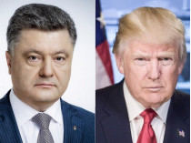 Петр Порошенко, президент Украины, Дональд Трамп