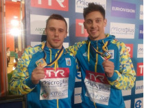 Сборная Украины завоевала еще две медали домашнего чемпионата Европы по прыжкам в воду