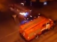 Неизвестные пытались поджечь два банка во Львове (видео)