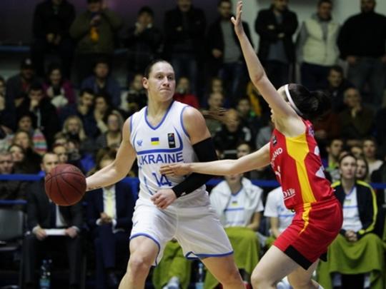 Женская сборная Украины уступила на Евробаскете-2017 испанкам
