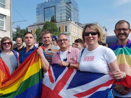 Посол Великобритании поблагодарила Киев за «Марш равенства»