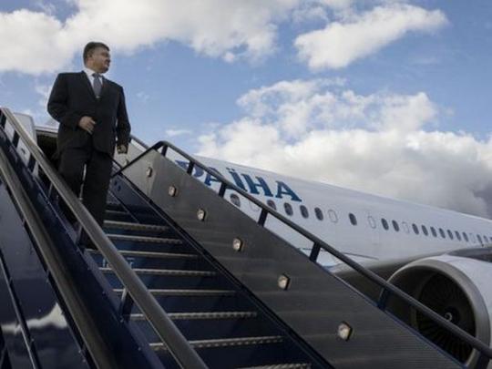 Президент Украины уже отправился с официальным визитом в США&nbsp;— АП