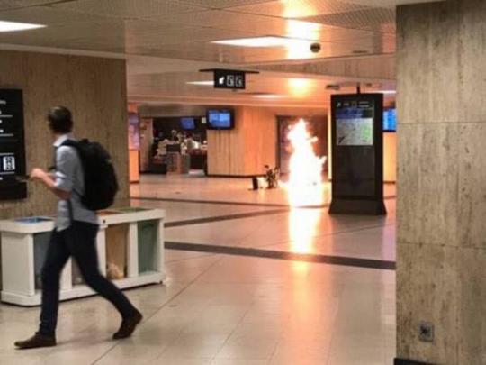 Взрыв на Центральном вокзале в Брюсселе