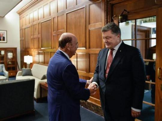 Порошенко обсудил с министром торговли США инвестиции в Украину и приватизацию