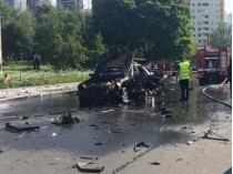 В МВД рассказали о мощности взрывчатки в машине полковника Шаповала 