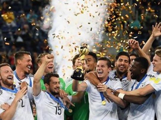 Сборная Германии впервые в истории выиграла Кубка конфедераций