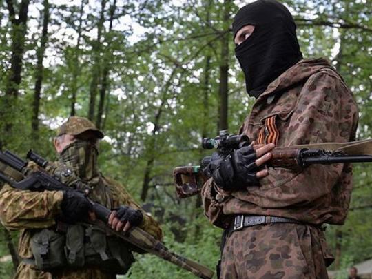 Боевики на Донбассе