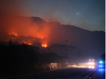 Популярные курорты Адриатики страдают от лесных пожаров