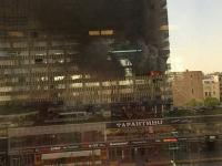 Пожар в Москве