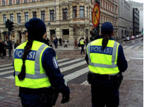 Полицейские в Хельсинки