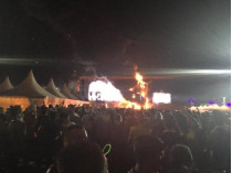 Пожар на фестивале